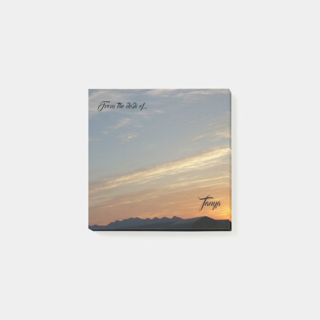 Personalized stick it notes (Front)