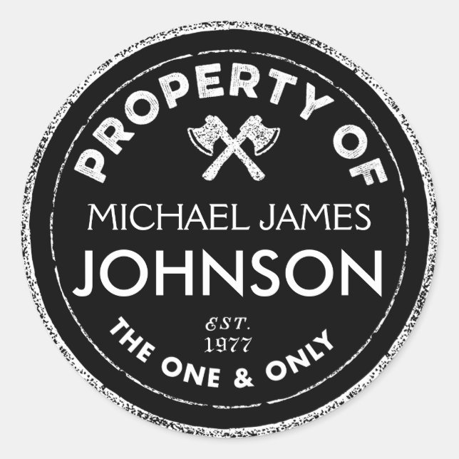 Personalized Stickers (Front)