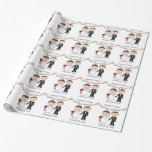 Personalized Stickfigure Wedding Wrapping Paper<br><div class="desc">This has got to be the cutest wrappiing paper ever! Perfect for that wedding or bridal shower or that special wedding gift! I can almost promise that the paper it's self will be kept by the lucky couple! It features a stick figure bride and groom with a sweet garland of...</div>