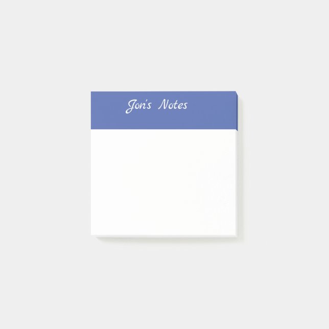 PERSONALIZED sticky notes (Front)