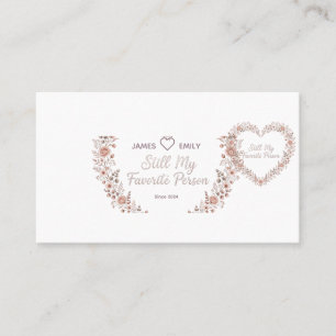 Personalized Still My Favorite Person Mug - Custom Business Card