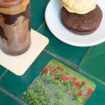 Personalized Stone Coaster<br><div class="desc">Personalized photo marble stone coaster. Replace the template image with your own photo to create a unique gift</div>