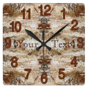 Masculine Wall Clocks | Zazzle