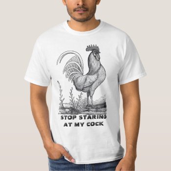 Personalized Stop Staring At  ..... T-shirt by RetroAndVintage at Zazzle