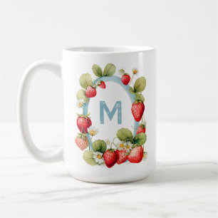 Personalized Strawberry Coffee Mug