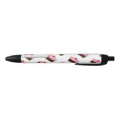 Personalized Strawberry Heart Cupcake Themed Gifts Black Ink Pen (Bottom)