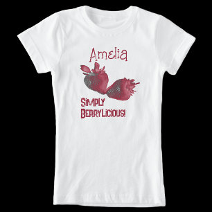 Personalized Strawberry T-Shirt
