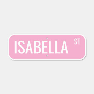 Personalized Street Name with Your Name Metal Sign