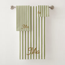 Personalized Striped Custom Name