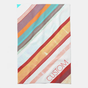 Personalized Stripes Towel