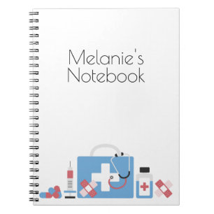 Personalized Student Nurse Journal Any Color Name