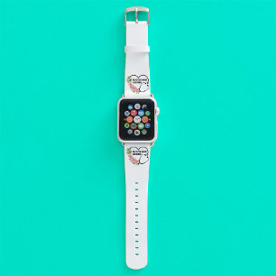 Personalized Student-Registered-Veteran Nurse Name Apple Watch Band