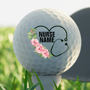 Personalized Student-Registered-Veteran Nurse Name Golf Balls
