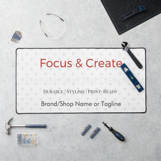 Personalized Student Study Desk Mat (Workstation)