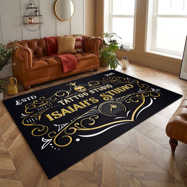 Personalized Studio Rug Edition (tattoo rug)