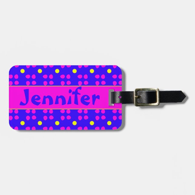 Personalized Styles cartridge Luggage Tag (Front Horizontal)