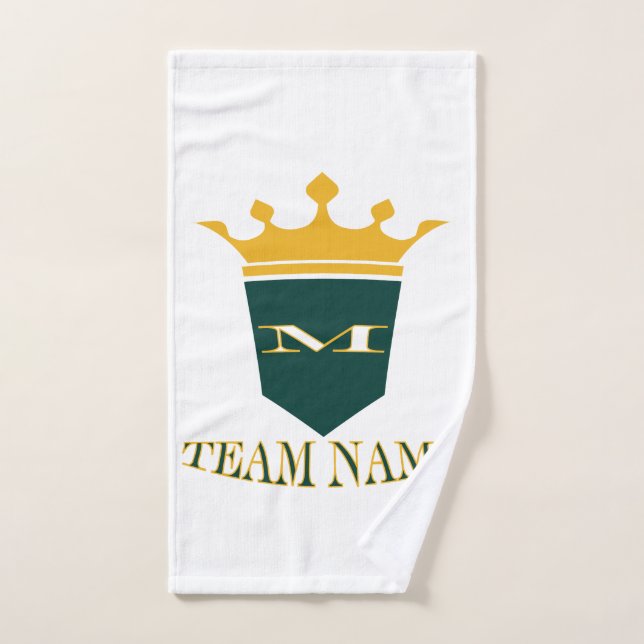 Personalized Stylish Custom Team Name Hand Towel (Hand Towel)
