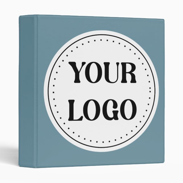 Personalized, stylish, modern & minimal 3 ring binder (Front/Spine)