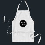 Personalized, stylish, modern & minimal adult apron<br><div class="desc">This design is usable by all. The text,  colors,  logo,  and images may all be added,  changed,  or resized as needed. Many thanks.</div>