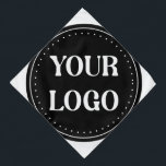 Personalized, stylish, modern & minimal bandana<br><div class="desc">This design is usable by all. The text,  colors,  logo,  and images may all be added,  changed,  or resized as needed. Many thanks.</div>