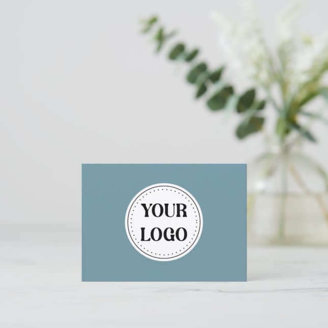 Personalized, stylish, modern & minimal business card (Standing Front)