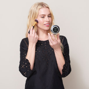 Personalized, stylish, modern & minimal compact mirror