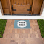 Personalized, stylish, modern & minimal doormat<br><div class="desc">This design is usable by all. The text,  colors,  logo,  and images may all be added,  changed,  or resized as needed. Many thanks.</div>