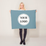 Personalized, stylish, modern & minimal fleece blanket<br><div class="desc">This design is usable by all. The text,  colors,  logo,  and images may all be added,  changed,  or resized as needed. Many thanks.</div>