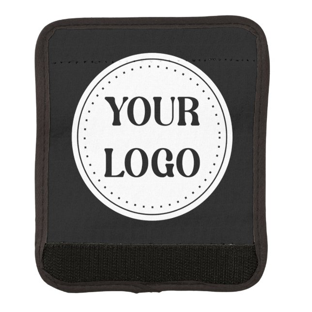 Personalized, stylish, modern & minimal luggage handle wrap (Front)