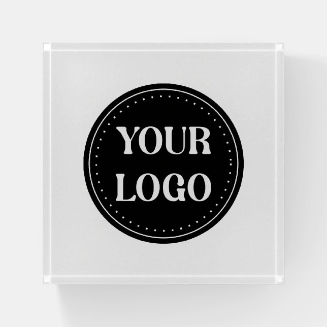 Personalized, stylish, modern & minimal paperweight (Front)
