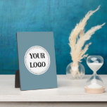 Personalized, stylish, modern & minimal plaque<br><div class="desc">This design is usable by all. The text,  colors,  logo,  and images may all be added,  changed,  or resized as needed. Many thanks.</div>