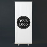 Personalized, stylish, modern & minimal retractable banner<br><div class="desc">This design is usable by all. The text,  colors,  logo,  and images may all be added,  changed,  or resized as needed. Many thanks.</div>