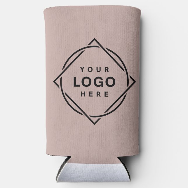 Personalized, stylish, modern & minimal seltzer can cooler (Front)