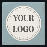 Personalized, stylish, modern & minimal stone coaster<br><div class="desc">This design is usable by all. The text,  colors,  logo,  and images may all be added,  changed,  or resized as needed. Many thanks.</div>