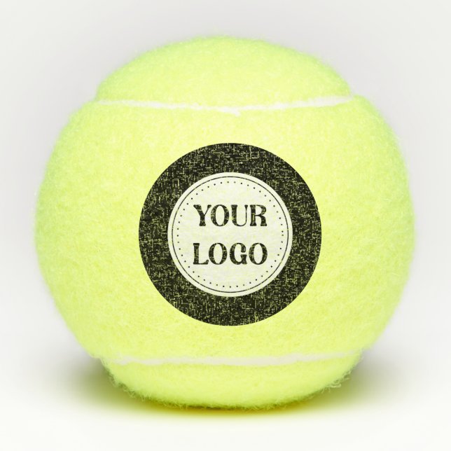 Personalized, stylish, modern & minimal tennis balls (Front)