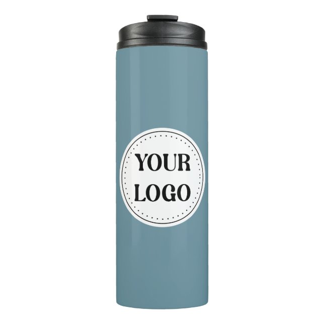 Personalized, stylish, modern & minimal thermal tumbler (Front)