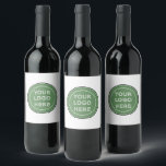 Personalized, stylish, modern & minimal wine label<br><div class="desc">This design is usable by all. The text,  colors,  logo,  and images may all be added,  changed,  or resized as needed. Many thanks.</div>