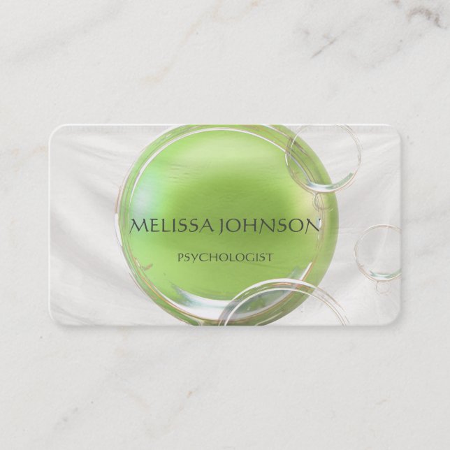 Personalized Stylist Couch Business Cart Business Card (Front)