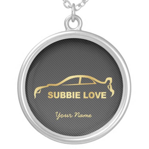 Personalized Subbie Love STI Necklace