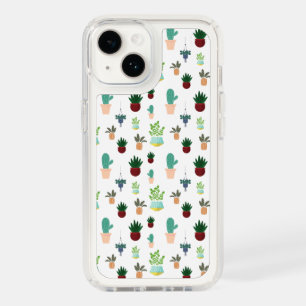Personalized Succulent Cacti Speck iPhone 14 Case