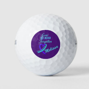 Personalized Suicide Awareness Gone But Not Golf Balls