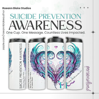 Personalized Suicide Prevention Awareness Thermal Tumbler