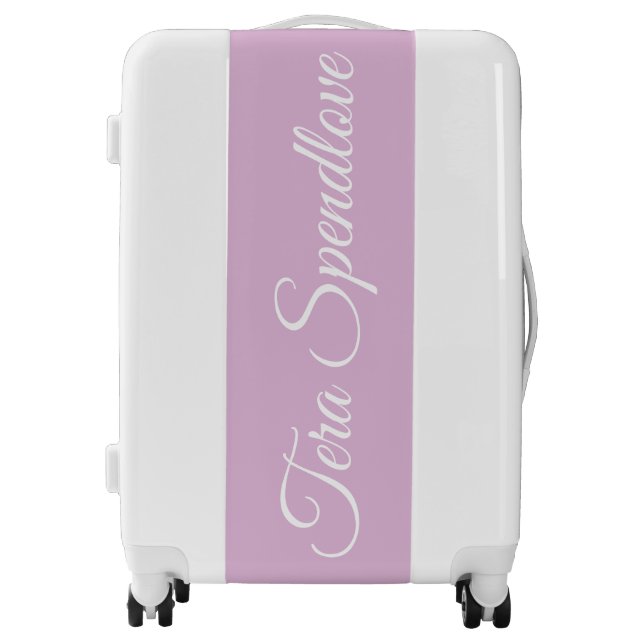 Personalized Suitcase (Front)