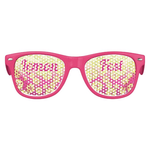 Personalized Summer Fun Lemonade Kids Sunglasses (Front)