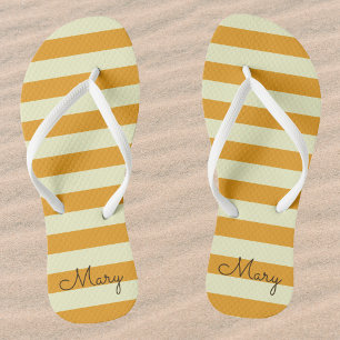 Personalized Summer Harmony Flip Flops