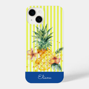 Personalized summer pineapple phone case
