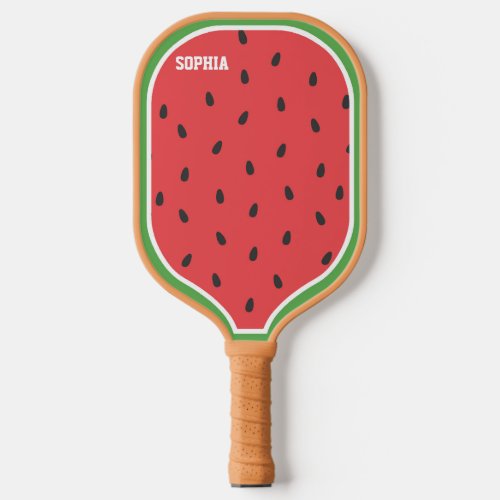 Personalized Summer Watermelon Pickleball Paddle
