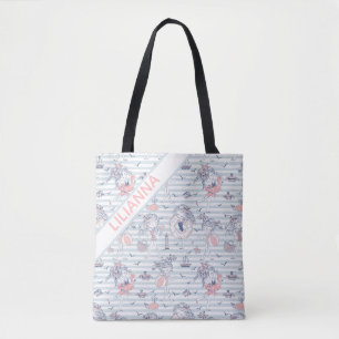 Personalized Summertime Fun Tote Bag