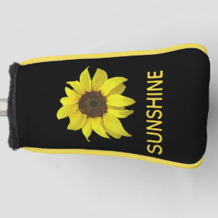 Personalized Sunflower Putter Cover