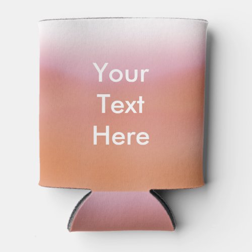 Personalized Sunset Ombre Fade Can Cooler